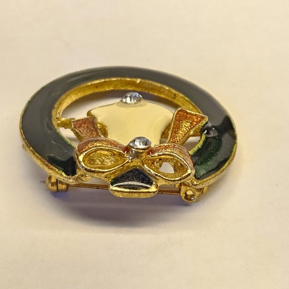 5/$25 Enameled Christmas Brooche - Picture 5 of 6